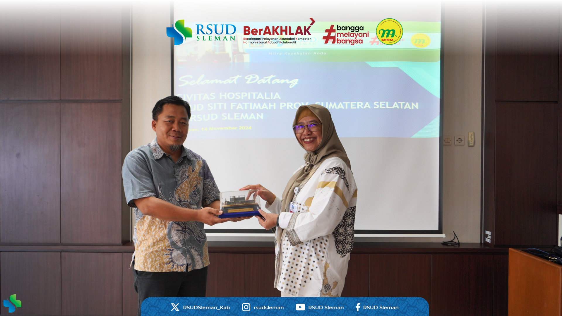 Peningkatan Pelayanan Kesehatan: RSUD Sleman Jadi Tujuan Studi Tiru RSUD Siti Fatimah